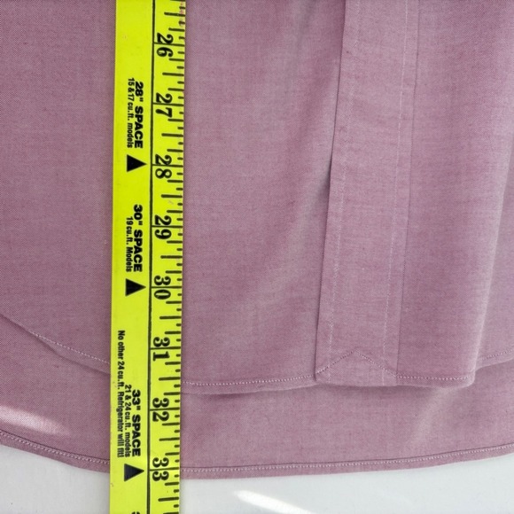 Ralph Lauren Yarmouth Purple Pinpoint Oxford Button Down Shirt 161/2 34 - Picture 7 of 7